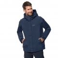 Jack Wolfskin Kurtka turystyczna Three Peaks (wodoodporna) indigoblau Mężczyźni